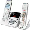 Image de Geemarc Pack Mobility - Duo de Téléphones Amplifiés sans Fil avec Répondeur et Larges Touches Photo Personnalisables pour Personnes Agées - Perte Auditive Faible ou Moyenne - Version FR