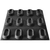 Image de FLEXIPAN Patisserie Moule Barquette 12 Créations, Portions Individuelles - Mini Quiche, Gateau, Financier - Cuisson Homogène - Silicone, Antiadhésif - Démoulage Facile - Accessoire Four, Cuisine