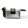Image de Livoo Friteuse double 2x3l 3300w inox - DOC217 - Livoo