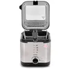Image de Livoo - Friteuse 1,5 L DOC240-900 W, 1,5 L, acier inoxydable, 21,5 x 24,5 x 20,7 cm