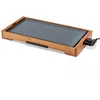 Image de Livoo - Plancha bambou revêtement céramique DOC322-2200W, 50x24.5cm, Sans PFOA:PFOS