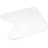 Image de Douceur d'Intérieur, Tapis Contour WC (45 x 45 cm) Vitamine Sdb Blanc, Microfibre Unie