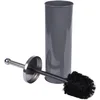 Image de douceur d'intérieur, Brosse WC (Diamètre 9,5 x 37 cm) Metalia Anthracite, Métal Uni