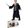 Image de RUBIE'S Harry Potter Officiel - Déguisement et Accessoires Enfant - Taille M - 5-6 ans - Costume Robe de Sorcier, Top, Baguette et Lunettes - Pour, Carnaval - Idée Cadeau de