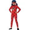 Image de RUBIE'S- Déguisement Officiel Tikky Ladybug avec Accessoires en panoplie, 155137M, Rouge