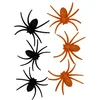 Image de RUBIE'S 6 araignées paillettes noir et orange (Adulte)