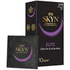 Image de SKYN Elite : Lot de 10 Préservatifs sans latex SKYNFEEL pour Hommes | Taille Standard, Ultra-Fins et Doux, Forme Droite et Lisse | Diamètre 53mm