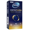 Image de Manix Contact Ultra: Boite de 10 Préservatifs pour Homme, Ultra-Fins et Extra Lubrifiés pour des Sensations Intactes