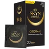 Image de SKYN Original : Lot de 20 Préservatifs sans latex Skynfeel pour Homme | Taille Régulière, Solides et Fins, Forme Droite et Lisse / Diamètre 53mm