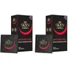 Image de Skyn Intense Feel : Lot de 20 Préservatifs Intensément Perlés sans latex Skynfeel pour Homme/Taille Standard, Préservatifs Fins, Forme Droite/Diamètre 53mm