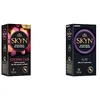 Image de SKYN Cocktail Club: Lot de 9 Préservatifs Aromatisés Skynfeel | 3 Saveurs: Pina Colada, Cherry Sunrise, Passion Daiquiri, Sans Latex, de Taille Régulière,Lisses et Fins,Forme Droite