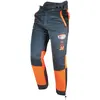 Image de Solidur AUPA3A - Pantalon de Sécurité pour Tronçonneuse Authentique - Type A Classe 3 - Confort et Protection Exceptionnels - Taille 2XL - Gris