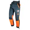 Image de Solidur AUPA3A - Pantalon de Sécurité pour Tronçonneuse Authentique - Type A Classe 3 - Confort et Protection Exceptionnels - Taille 3XL - Gris
