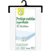 Image de Protège matelas éponge imperméable blanc 140 x 200 cm