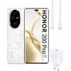Image de Honor 200 Pro + Chargeur 100W, Smartphone 5G, 12Go+512Go, Écran AMOLED 6,78", Batterie 5200mAh, Triple Appareil Photo 50 MP, Double SIM, Android 14, Blanc