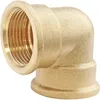 Image de SOMATHERM FOR YOU, Coude en laiton 90° Double Femelle 33/42 - Raccord plomberie pour eau chaude/froide - Compatible avec tous raccords filetés - Installation facile et étanchéité assurée