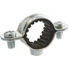 Image de SOMATHERM FOR YOU, Collier isophonique simple Ø20 mm en acier nickelé - Boîte de 100 pièces - Fixation pour tubes rigides - Réduction des bruits et absorption des vibrations