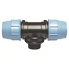 Image de SOMATHERM FOR YOU, Raccord Té Mâle 3/4" pour tube PE Ø25 mm - Polypropylène haute résistance - Installation rapide - Pression 16 bars - Température max 80°C - Norme ACS - Étanchéité fiable
