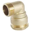 Image de SOMATHERM FOR YOU, Raccord coudé laiton 90° pour tube PE Ø63 mm - Mâle 2" - Pression 20 bars - Température -10° à +80°C - Étanchéité optimale - Norme ACS - Garantie 5 ans