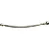 Image de SOMATHERM FOR YOU, Flexible sanitaire 3/4" mâle écrou tournant 500mm DN10 - Tuyau EPDM tressé acier inox - Raccord durable, souple et étanche - Norme ACS, certifié QB, pression max 10 bars