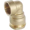 Image de SOMATHERM FOR YOU, Raccord coudé en laiton pour tube PE Ø20 mm - Femelle 1/2" - Sens unique de montage - Résistant jusqu'à 20 bars - Température de -10°C à +80°C - Garantie 5 ans
