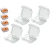 Image de Zenitech Lot de 4 boîtiers de Connexion étanches IPX8 3 entrées S221 Wago