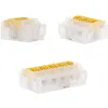 Image de BLM, Bornes à Levier Compactes 475, Lot de 45, Compatibles Fils Rigides/Semi-Rigides/Souples 0.2-4mm², Tension 450V, Courant 32A, Longueur Dénudage 11-12mm, Système Verrouillage Facile