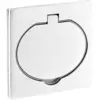 Image de Zenitech Prise de sol 16 A, 2 broches + terre, IP44, aluminium brossé