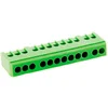 Image de Zenitech - Bornier de terre 12 modules - vert