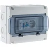 Image de Zenitech - Coffret électrique étanche IP65 8 modules équipé + Accessoires