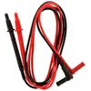 Image de Zenitech - Lot de 2 cordons pointe de touche Ø4mm fiche coudée