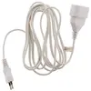 Image de Zenitech - Rallonge 3m - HO3VVH2F 2x0,75mm² 6A - Blanc