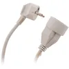 Image de Zenitech - Prolongateur 16A 2P+T HO5VV-F 3G1,5mm² - Blanc 3m