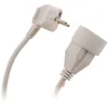 Image de Prolongateur 16A 2P+T HO5VV-F 3G1,5mm² - Blanc 5m - Zenitech