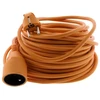 Image de Zenitech Prolongateur Jardin 3 Prises 25m IP44 Orange - Câble d'extension électrique robuste 16A 3G1.5mm² pour extérieur