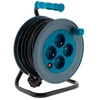 Image de Zenitech Enrouleur Ménager 15m Bleu - Puissance 3x1mm² - Parfait pour le Bricolage et les Outils Électriques