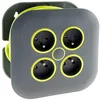 Image de Zenitech - Enrouleur Domestique 4 x 2P+T 16A + Coupe-Circuit - 7m - Vert