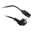 Image de Zenitech Câble d'alimentation 3 conducteurs 1mm², Classe I, idéal pour l'électronique et les accessoires câbles.