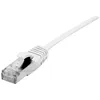 Image de Dexlan Patchkabel Cat 6A, S/FTP (PiMF), ultradünn, halogenfrei, mit Rastnasenschutz, Weiß, 0,3 m (858742) Marque