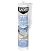 Image de Mastic Silicone Sader Bain et Cuisine Facile à Lisser 280 ml, Blanc