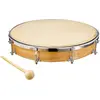 Image de Fuzeau   Tambourin Peau Naturelle Ø30 Cm   Léger, Solide Et Facile À Jouer   Cerclage Bois   Instrument Musique Percussion Rythmique Authentique   Enfant Dès 7 Ans   Réf. 578