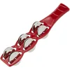 Image de Fuzeau - Sistre Rouge En Plastique 33 Cm - 6 Paires Cymbalettes Serties - Instrument À Secouer Sons Cristallins - Développer Rythme Et Éveil Musical - Enfant Dès 5 Ans - Facile À Utiliser - Réf. 8274