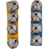 Image de Fuzeau - 8441 - Paire de bracelets de 4 grelots - Attache velcro - Couleurs bleu/jaune - Pour poignets - Musique en mouvement - Dès 3 ans (Lot de 2)