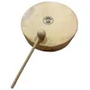 Image de Fuzeau - Tambourin Ø 20 en Bois Naturel avec Peau Sans Cymbalette - Percussion Authentique avec Mailloche - Idéal pour Apprentissage du Rythme - Léger, Sonore et Résistant - Dès 4 ans - Ref.70627