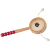 Image de Fuzeau - Tan-Tan Peau Naturelle et Manche en Bois Peint - Instrument de Musique Ludique - Apprentissage du Rythme et de la Coordination - Idéal pour Éveil Musical Enfant et Collectif - Réf. 70773