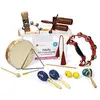 Image de Fuzeau - Malle 10 Instruments Musique Percussion - À Frapper, Secouer Et Gratter - Développer Sens Du Rythme Et Pratique Collective - Éveil Musical, Enfant Dès 3 Ans - Groupe, École - Réf. 70964