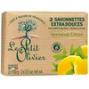 Image de Le Petit Olivier - 2 Savonnettes Extra Douces Verveine Citron 200 g female