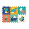 Image de Dalles 6 animaux Multicolore