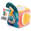 Image de Cube en tissu Feuille Multicolore