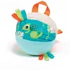 Image de Ludi - Balle d'éveil Caméléon - Multiples Texture - Jeu pour bébé - Dès 3 Mois